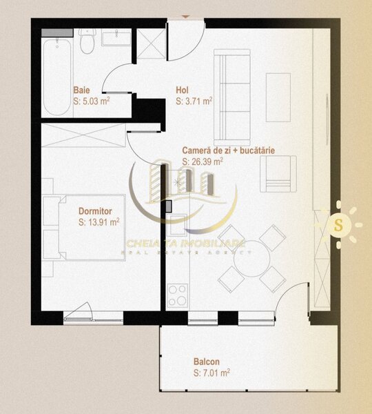 Vivo, urgent, apartament de vanzare 2 camere, ansamblu rezidential.