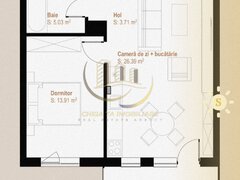 Vivo, urgent, apartament de vanzare 2 camere, ansamblu rezidential